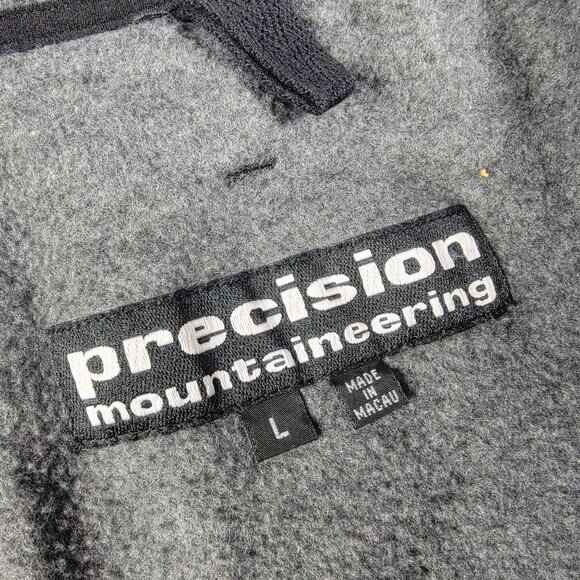 Precision Mountaineering Dry Tek Mens Large Green Winter Jacket Warm Outdoors - Picture 6 of 14